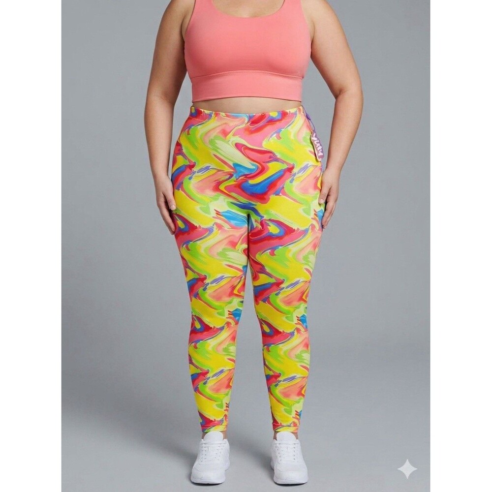YITTY women’s "Cuz I Love You" Shaping High Waist Leggings (NWT) Size 2X